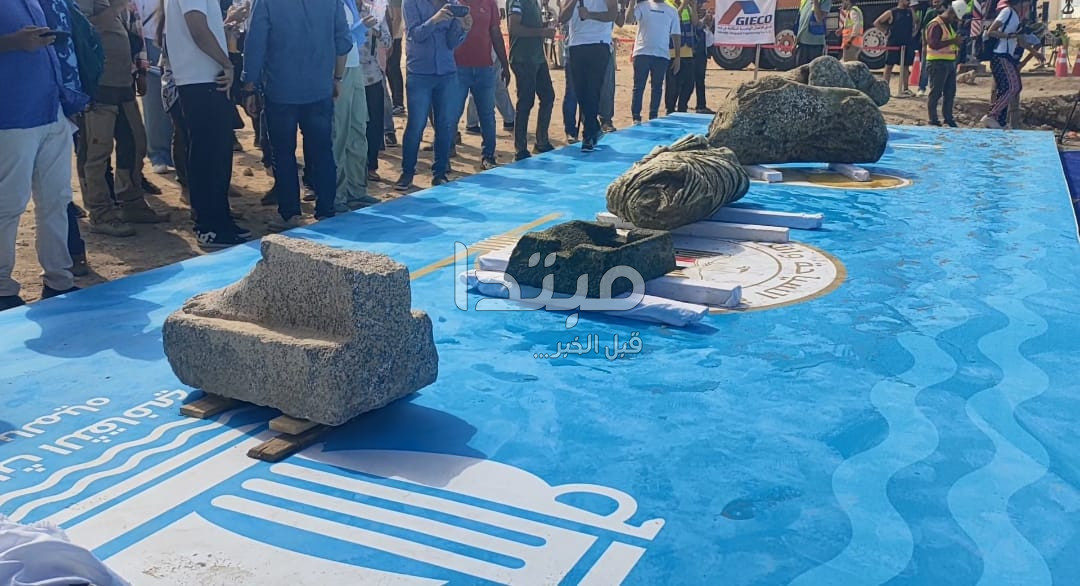 صور آثار مغمورة بالمياه