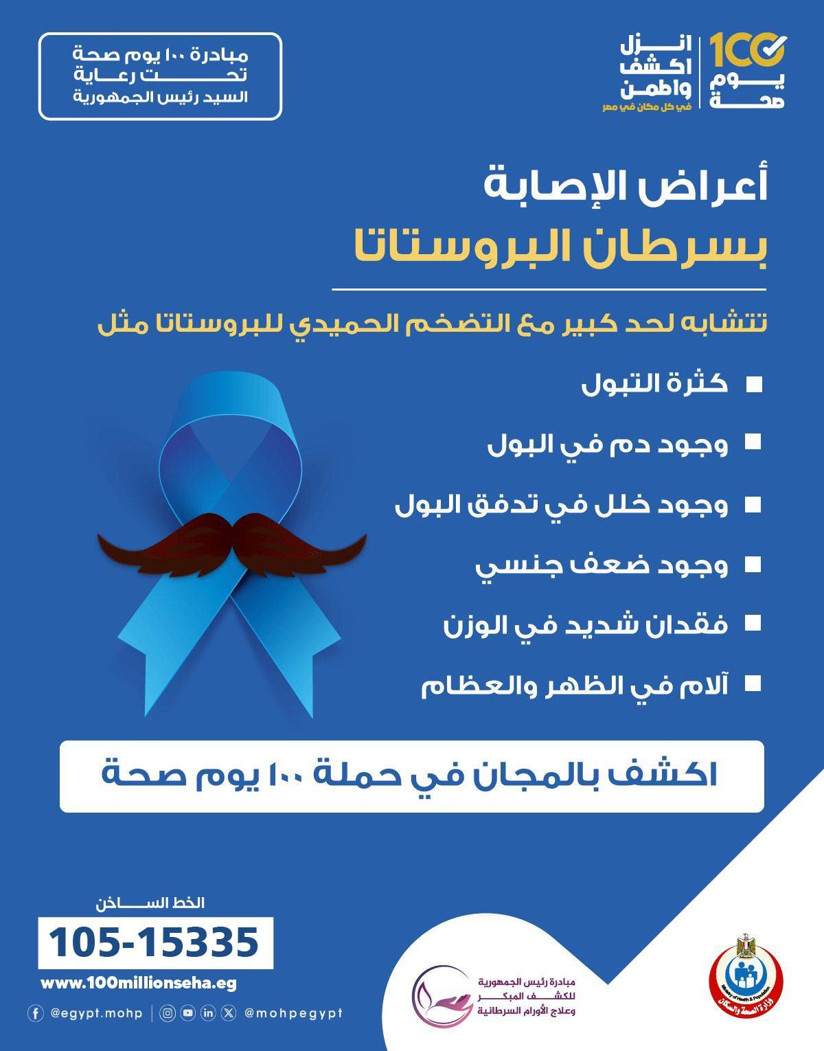 الإصابة بسرطان البروستاتا