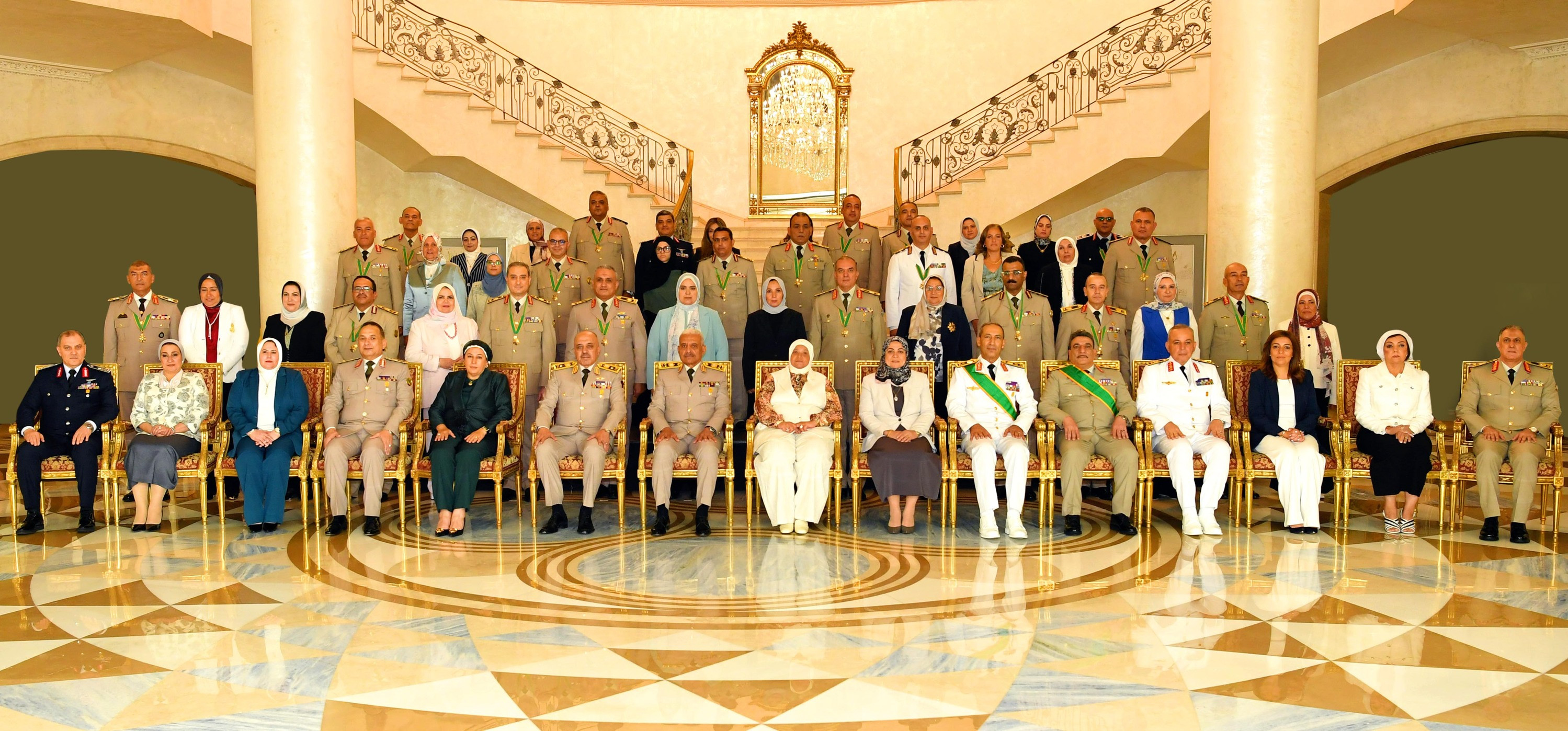وزير الدفاع خلال الحفل