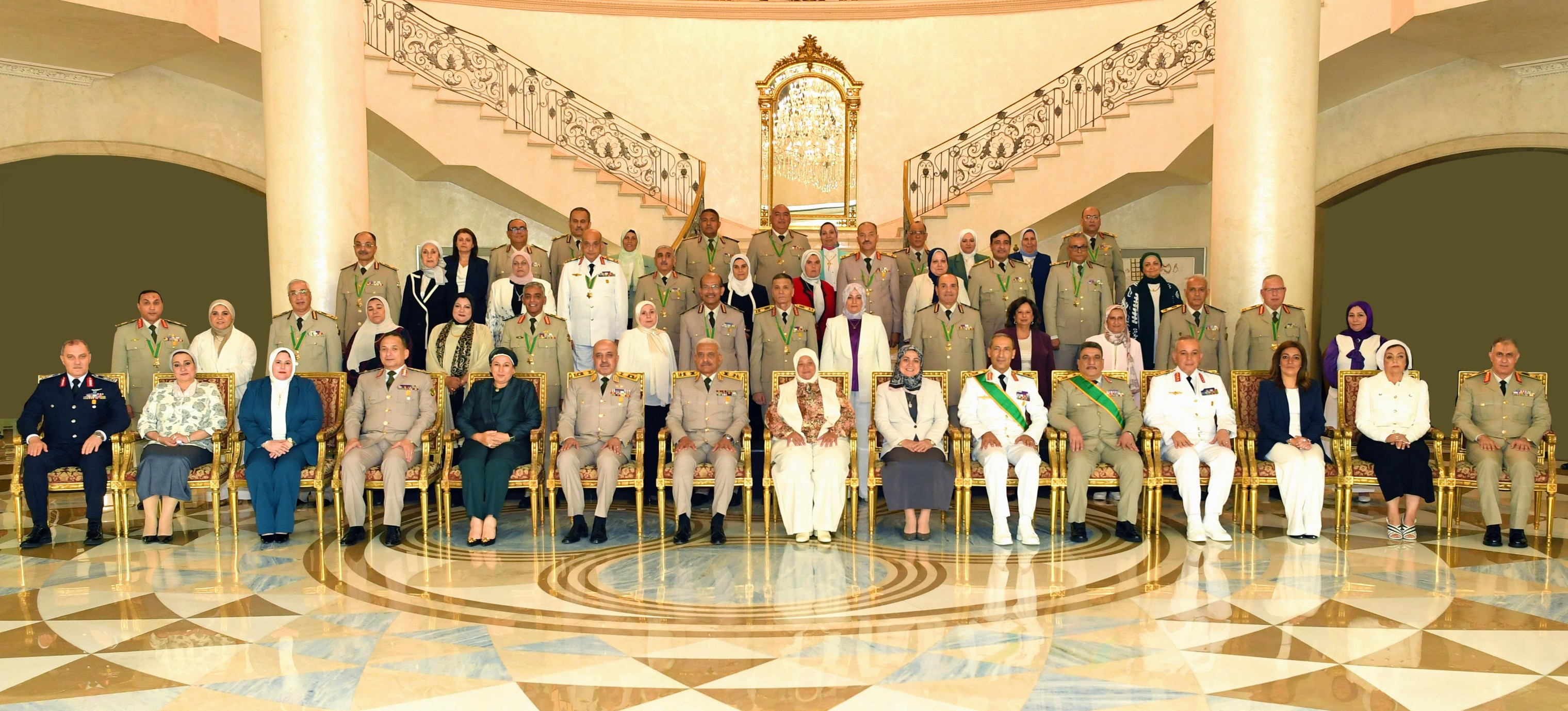 وزير الدفاع خلال الحفل