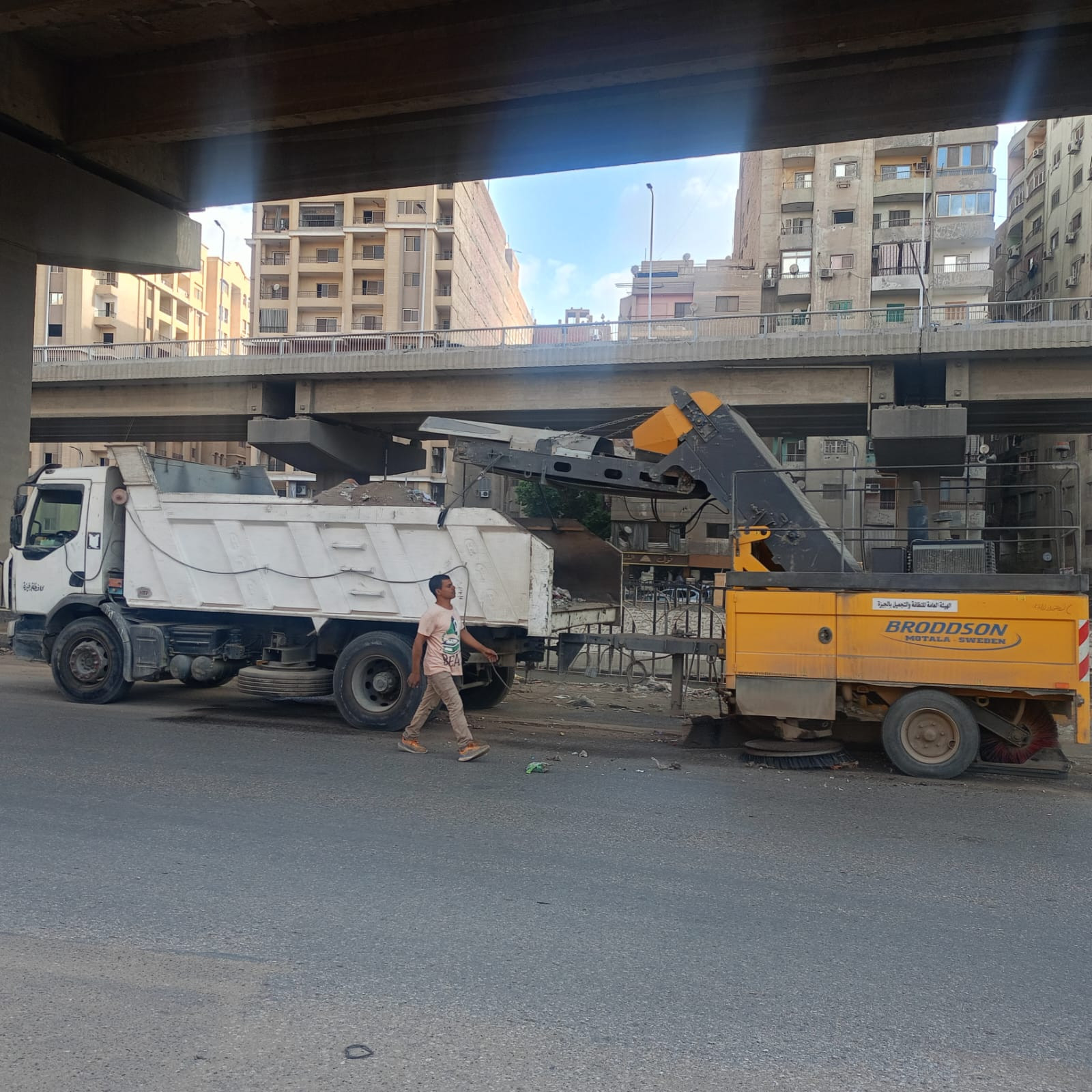 صور رفع كفاءة الشوارع