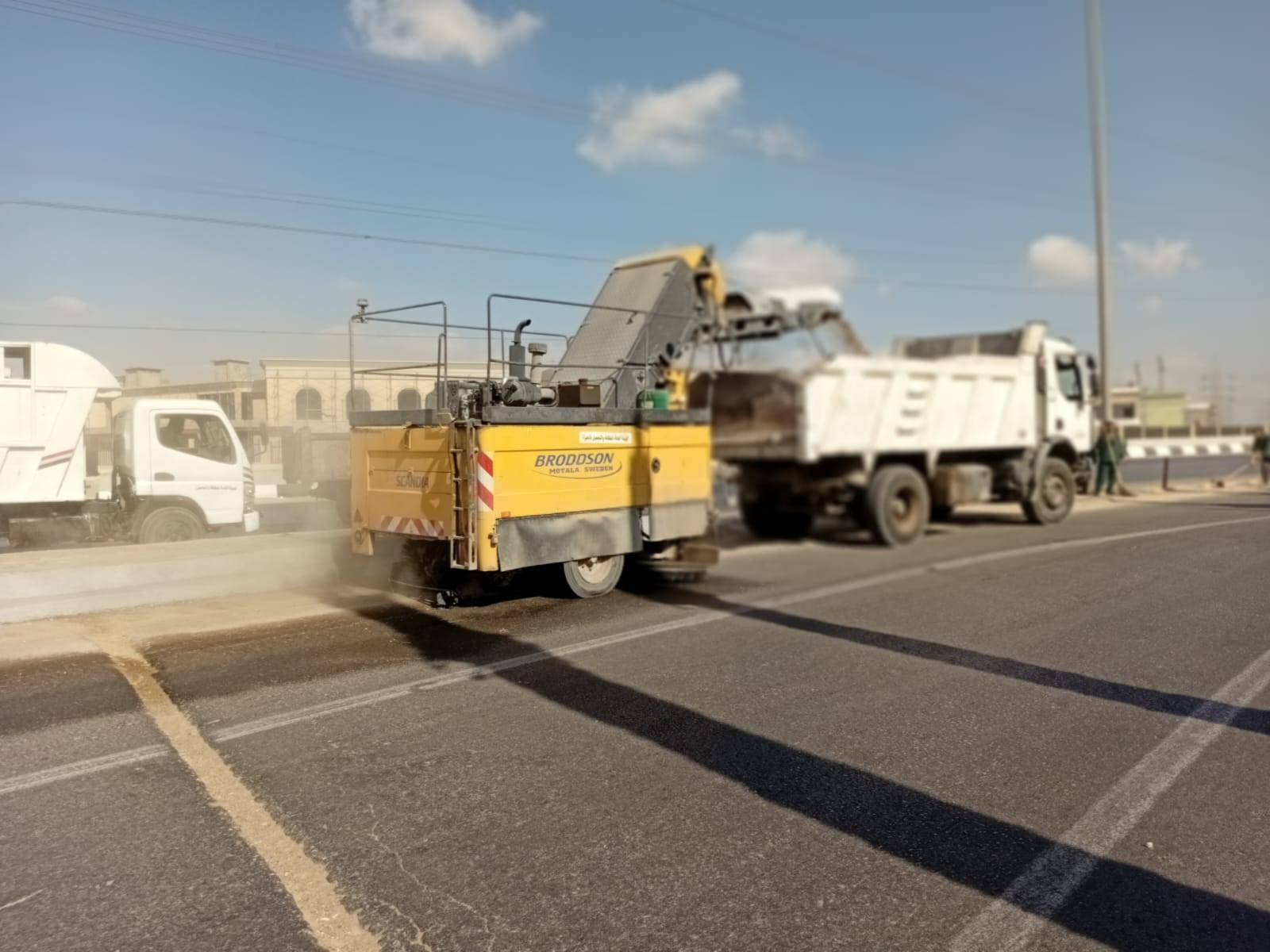 صور رفع كفاءة الشوارع