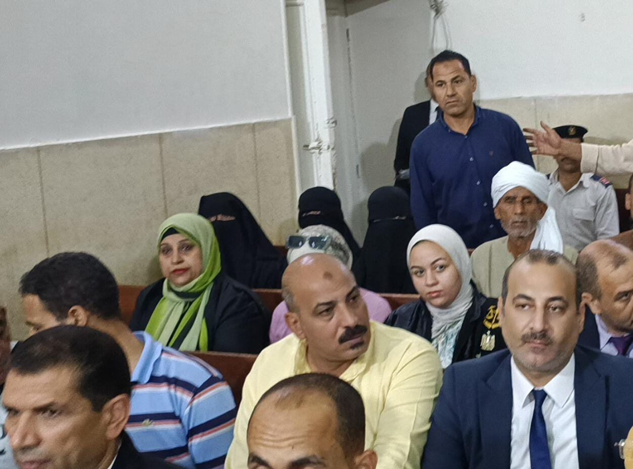 محاكمة المتهمة بقتل أطفال المنيا