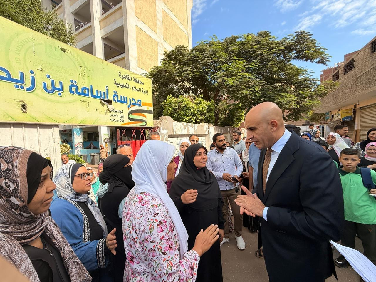 جولة وزير التعليم بعدد من مدارس القاهرة