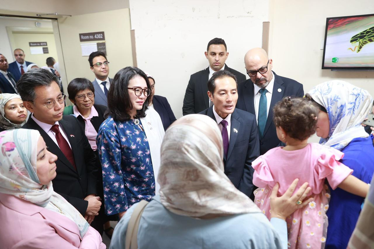 جانب من الزيارة