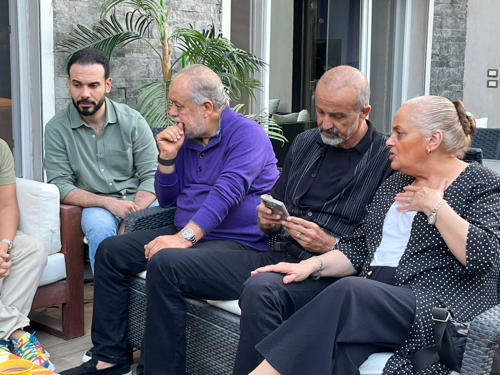 أشرف زكي و أعضاء مجلس نقابة المهن التمثيلية