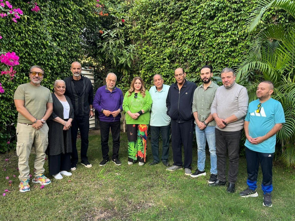 أشرف زكي و أعضاء مجلس نقابة المهن التمثيلية