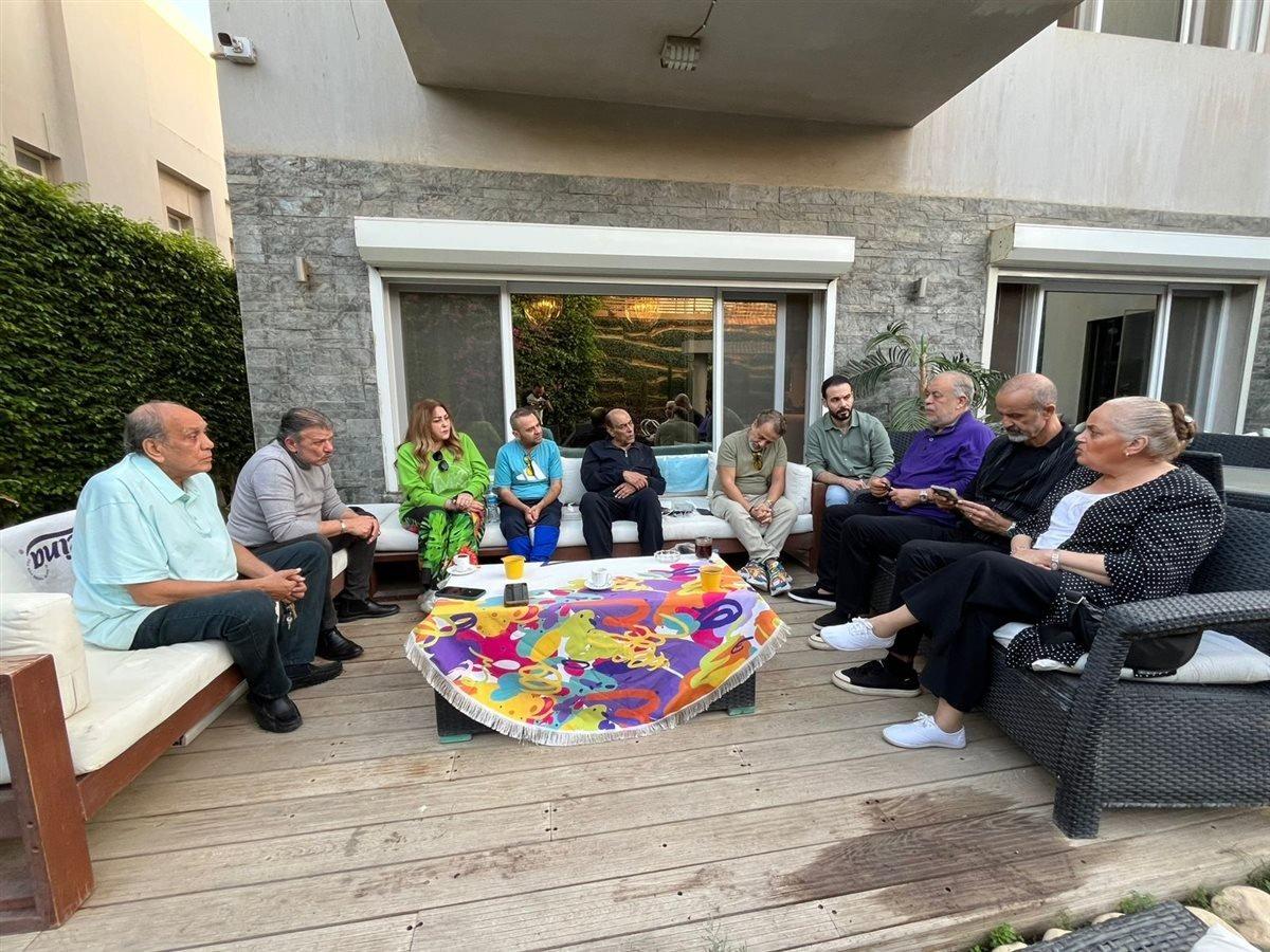 أشرف زكي و أعضاء مجلس نقابة المهن التمثيلية