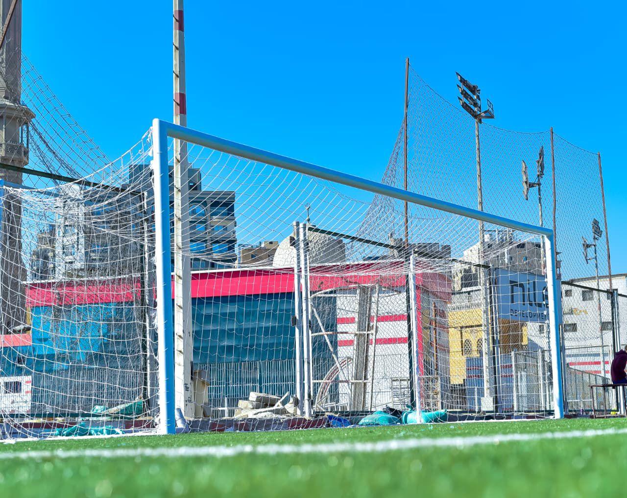 الزمالك يُنهي تجديد ملعب الناشئين