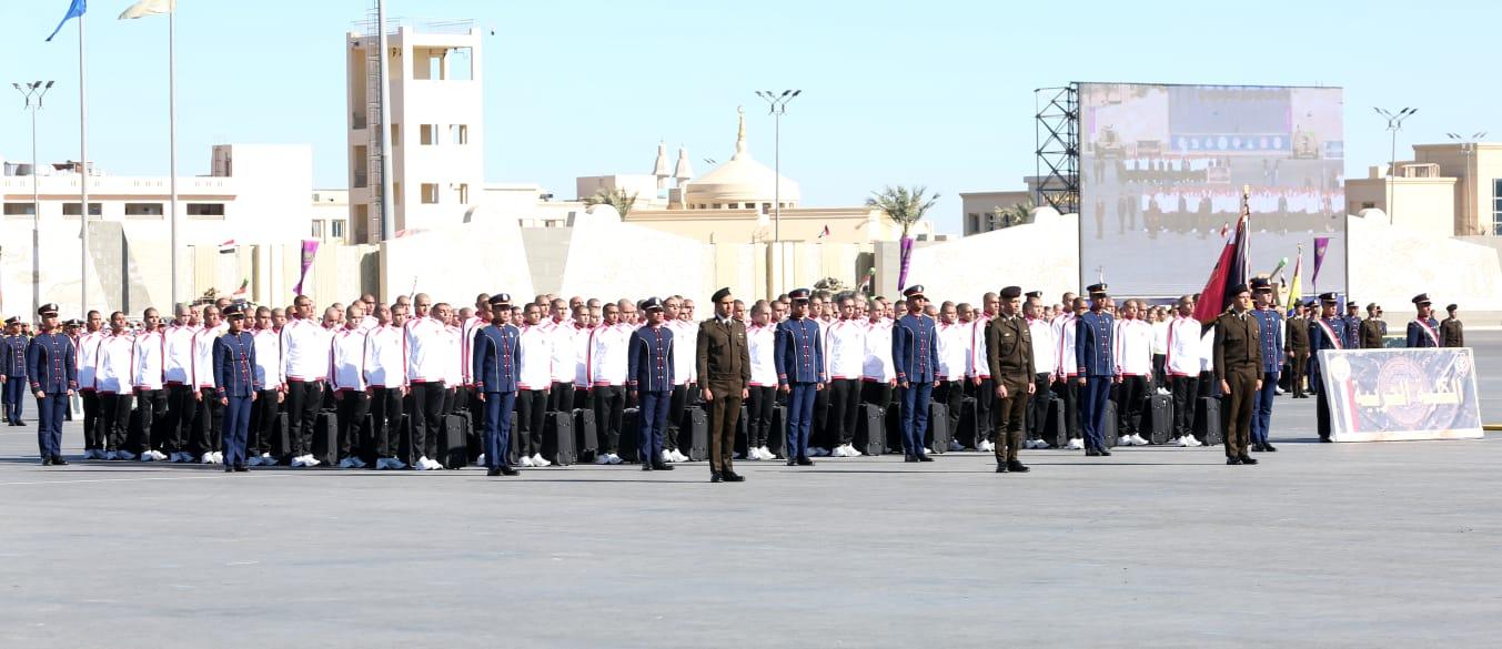 الأكاديمية العسكرية المصرية تستقبل الطلبة الجدد