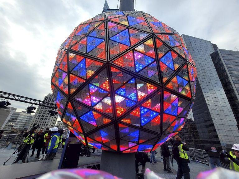 الاحتفال برأس السنة في ساحة تايمز سكوير