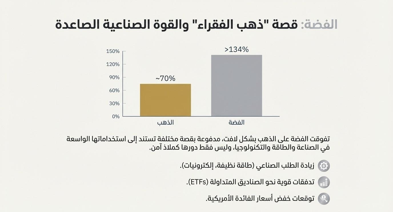 الذهب والفضة في 2025
