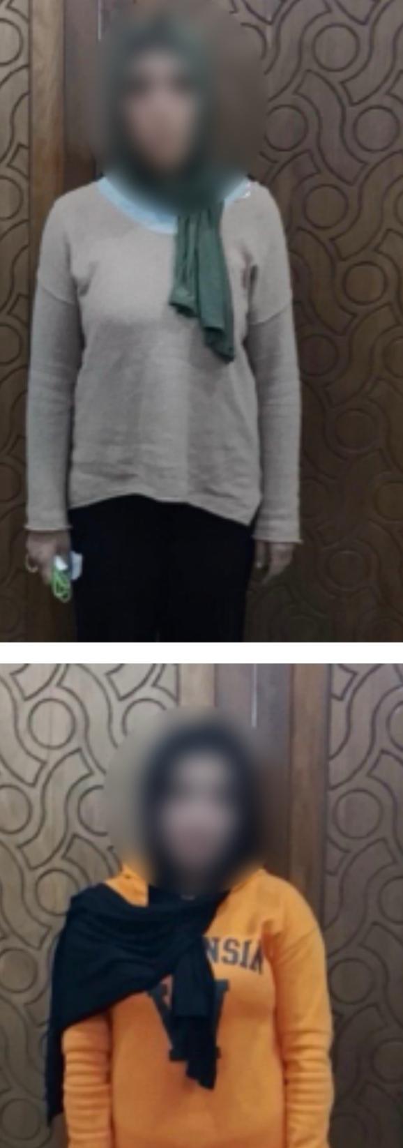 المتهمتين