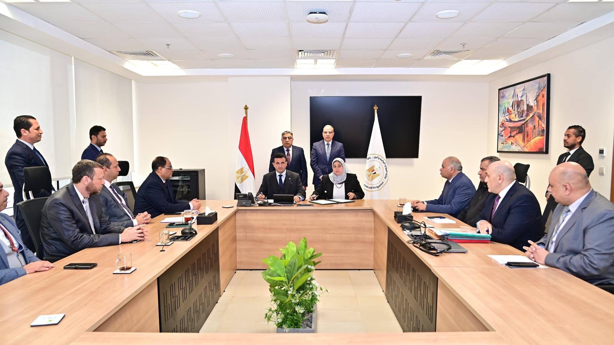بروتوكول تعاون بين وزارة الموارد المائية ومحافظة الدقهلية