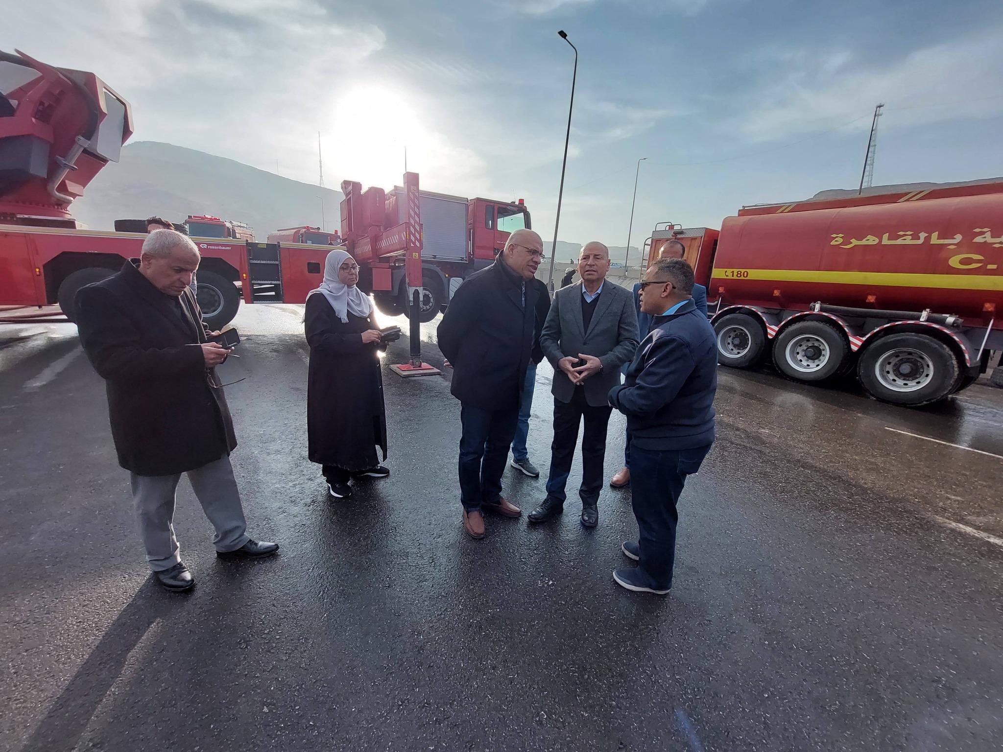 حريق ضخم في منطقة الزرايب بالقاهرة (إكس)