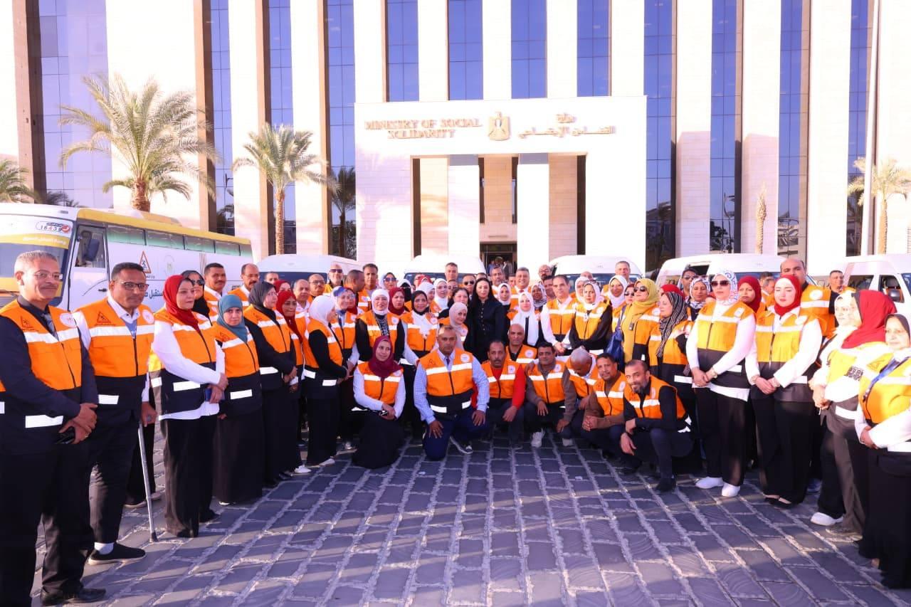 وزيرة التضامن: فرق التدخل السريع خط الدفاع الأول لحماية الفئات الأولى بالرعاية