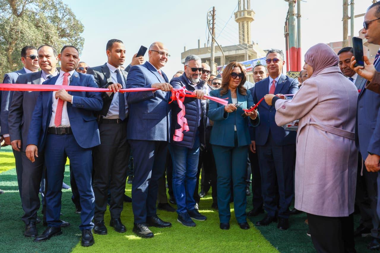 وزير التنمية المحلية والبيئة والتموين يفتتحان مجزر كفر شكر المطور بتكلفة 45 مليون جنيه