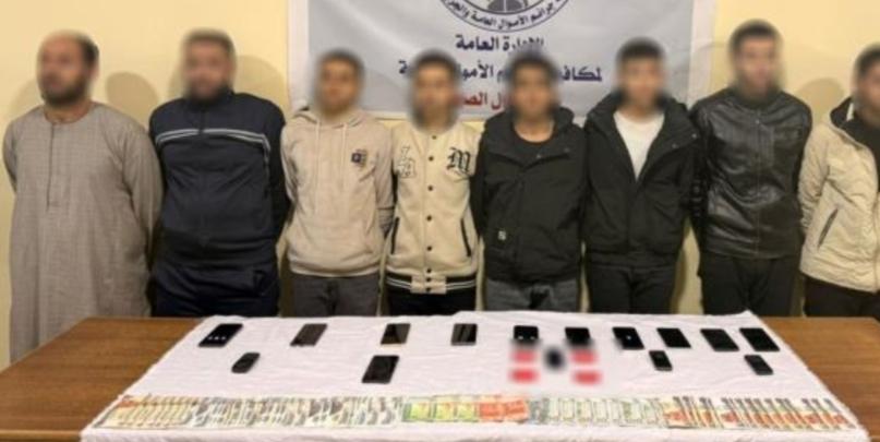 ضبط 8 أشخاص بالمنيا تخصص نشاطهم الإجرامي في النصب والاحتيال