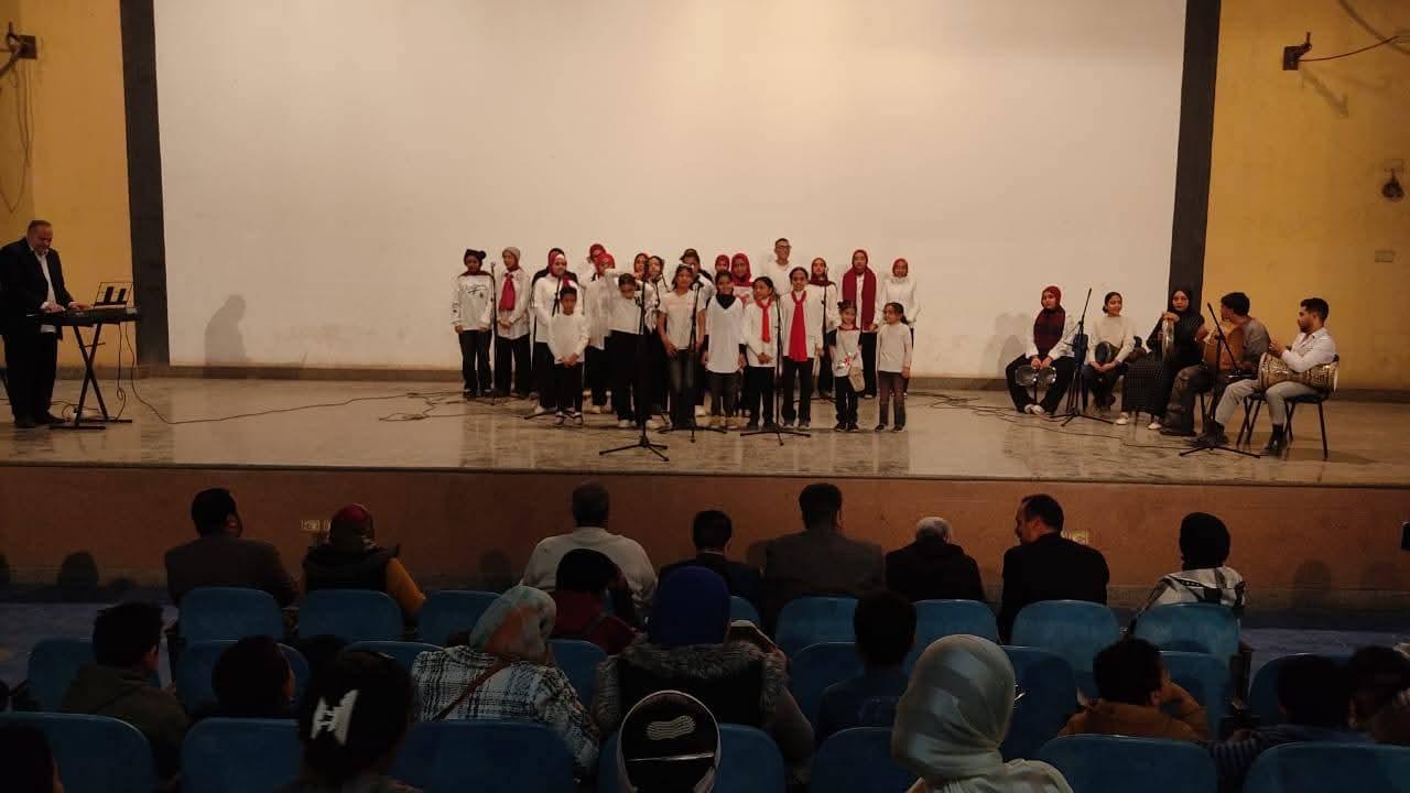 كورال أطفال قصر ثقافة أسيوط
