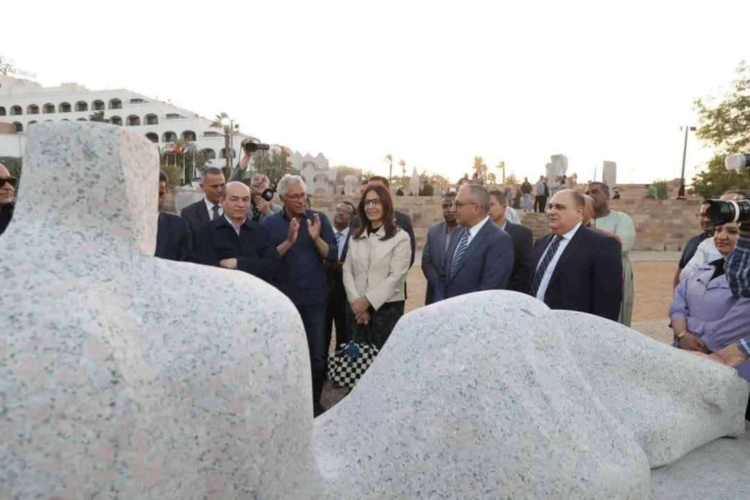 وزارة الثقافة تفتتح معرض نتاج سمبوزيوم أسوان الدولي للنحت في القاهرة