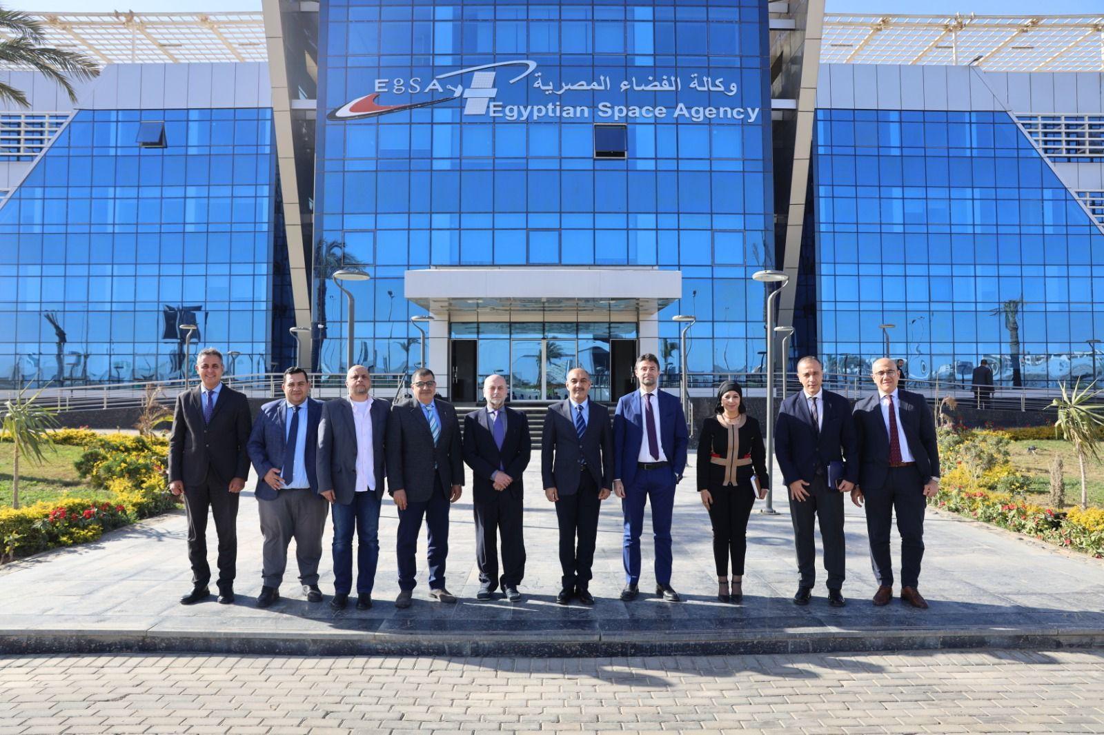 وكالة الفضاء المصرية تستكشف فرص التعاون المشترك مع شركة سيتال الإيطالية