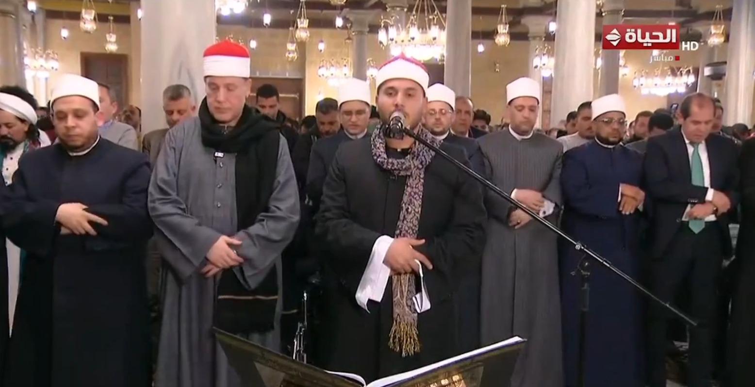صلاة التراويح في مسجد الحسين بالقاهرة تستمر 4 ركعات خلال شهر رمضان