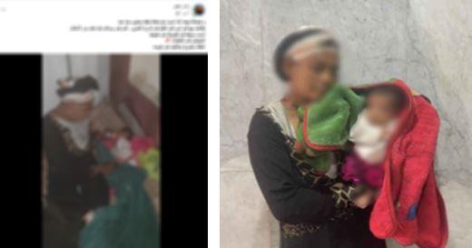 ضبط سيدة تستغل طفلة حديثة الولادة في التسول بالدقي