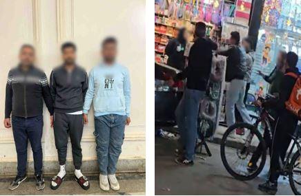 فرش بضاعة وراء مشاجرة في منطقة باب شرق بالإسكندرية