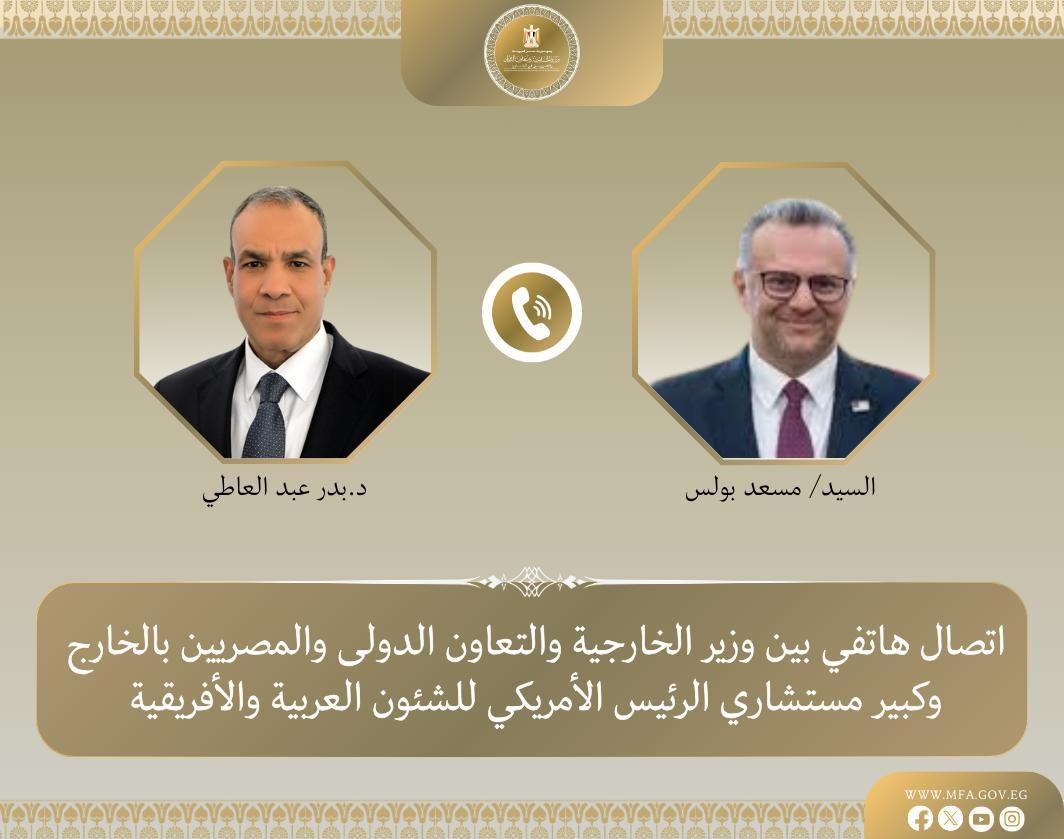 وزير الخارجية المصري يؤكد رفض أي محاولات لمس وحدة السودان وسلامة أراضيه
