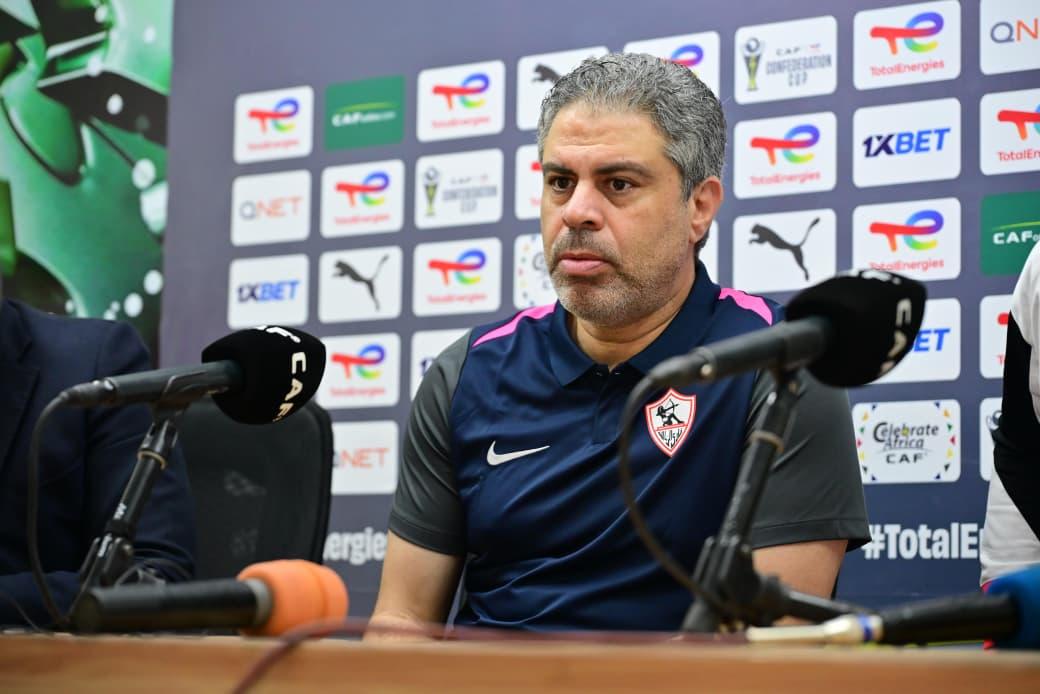 معتمد جمالمصري: منافسة قوية وتصحيح الأخطاء سر عودة الزمالك للانتصارات