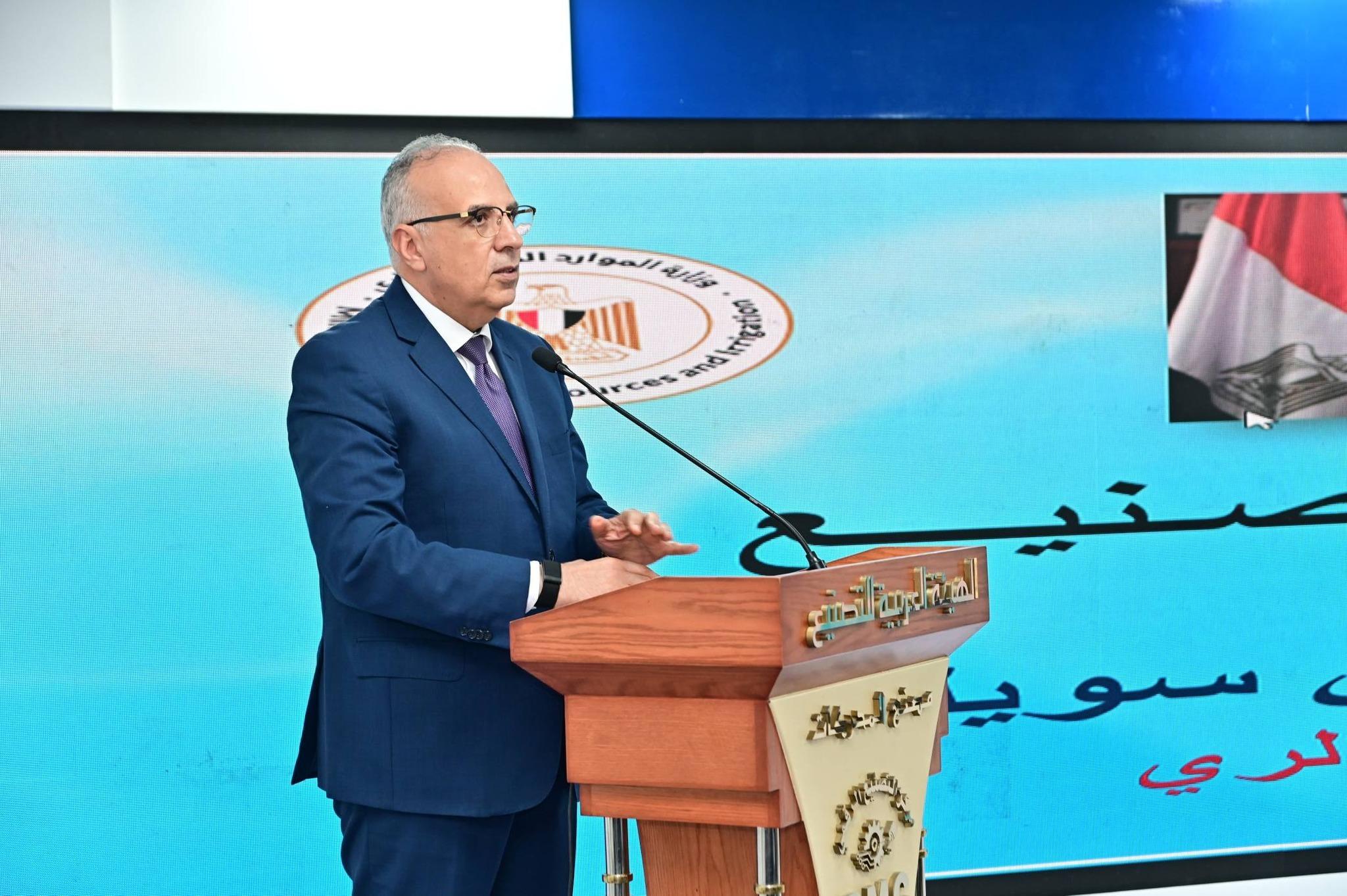 وزير الري: مصر تمتلك نحو 600 محطة رفع مياه ضمن منظومة الري الوطنية