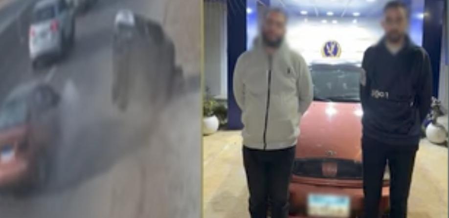 كشف ملابسات مقطع فيديو تضمن انقلاب توك توك بعد اصطدام سيارة ملاكي به في الغربية