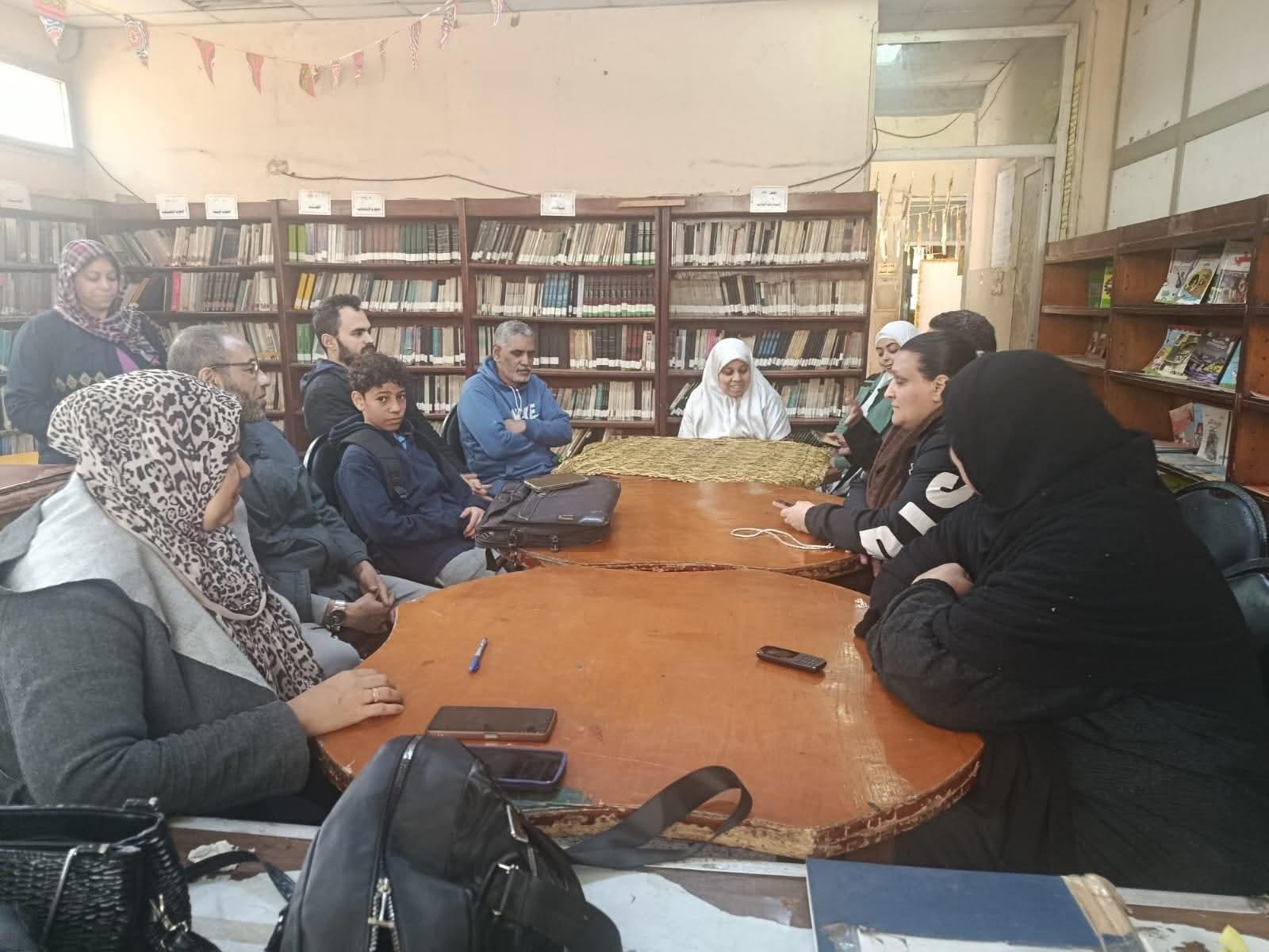 حوار مفتوح حول فضل ليلة القدر بقصر ثقافة المطرية