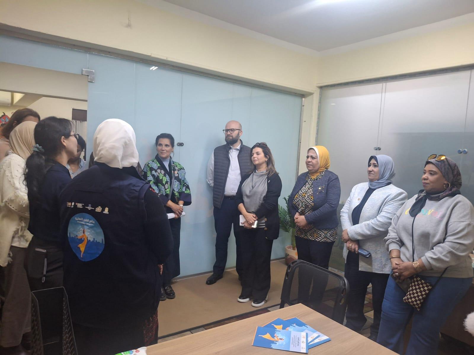 الرياضة تستقبل ممثلي صندوق الأمم المتحدة للسكان لمتابعة أنشطة المساحات الآمنة