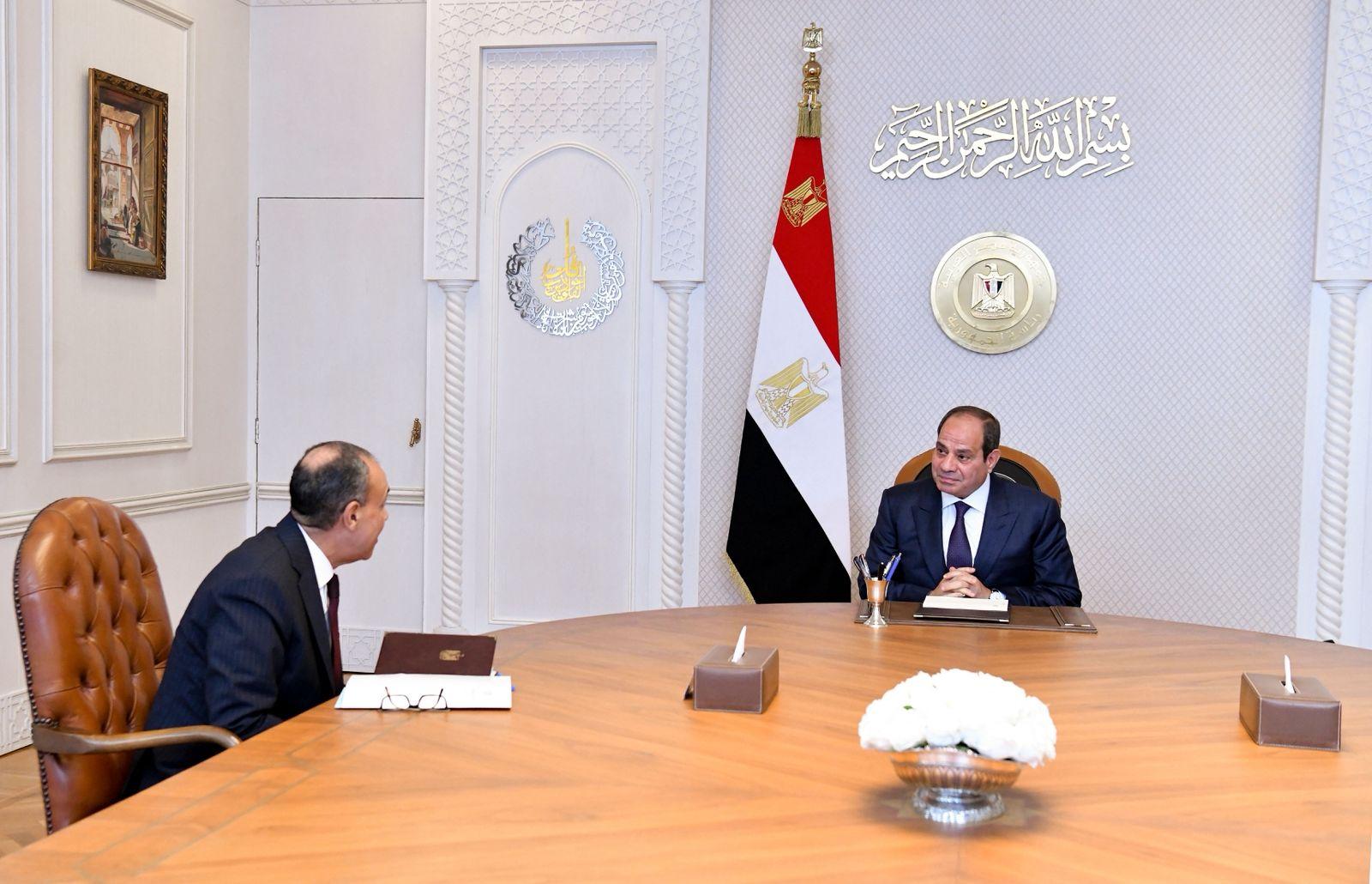 الرئيس السيسي يطلع على نتائج جولة وزير الخارجية ويؤكد دعم مصر للدول العربية