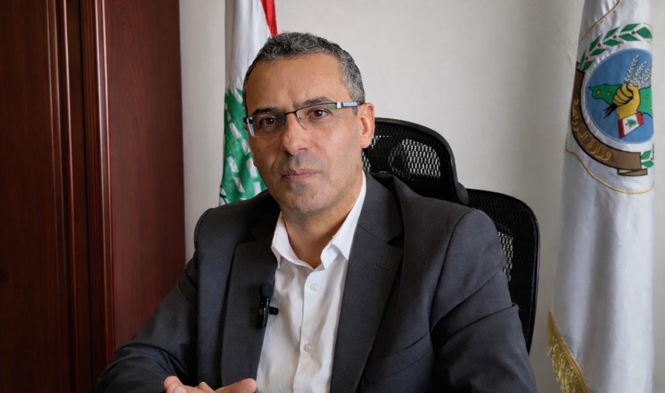 وزير الزراعة اللبناني يؤكد استقرار الأسواق وتوافر السلع بكميات كافية