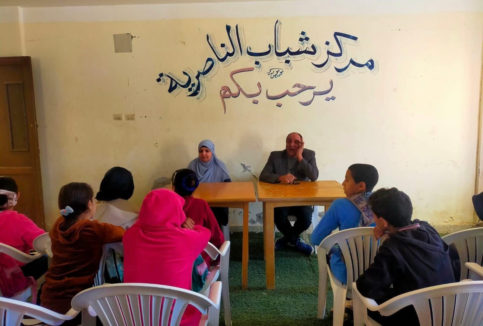 قافلة ثقافية تزور قرية الناصرية في المنيا ضمن برنامج المواطنة