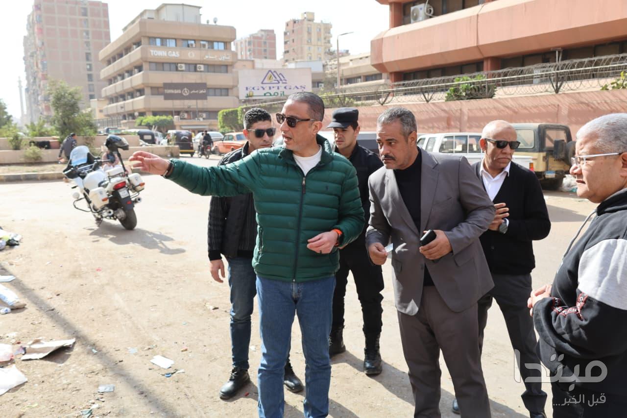 محافظ الجيزة يشدد على نظافة الشوارع خلال إجازة عيد الفطر