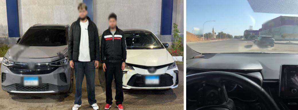 كشف ملابسات فيديو لقائد سيارتين بأداء حركات استعراضية في الشرقية
