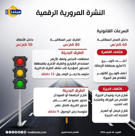 النشرة المرورية