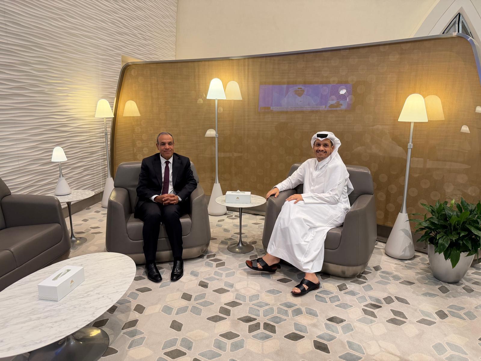 مصر وقطر تتعاونان لخفض التصعيد ومنع اتساع الصراع في المنطقة