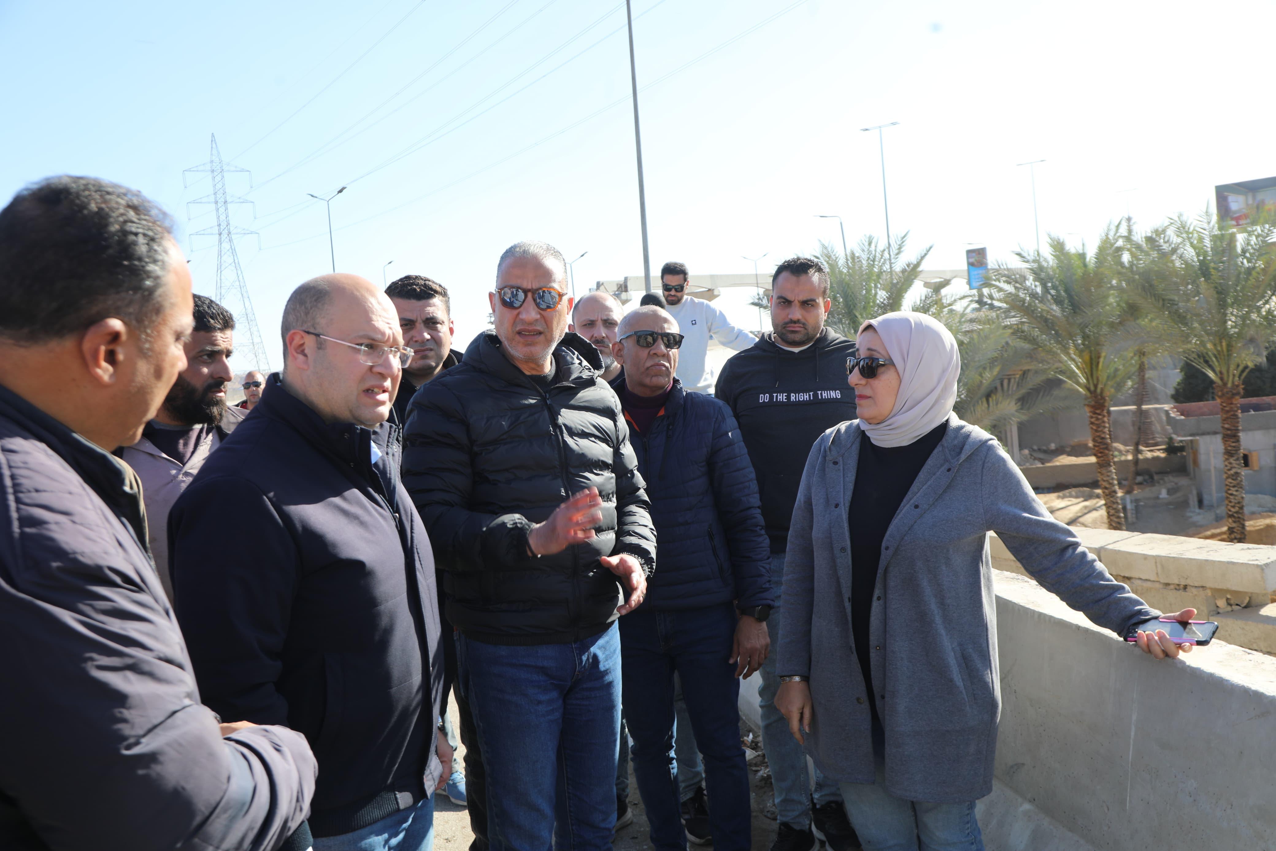 محافظ الجيزة يعاني من هبوط مفاجئ أثناء افتتاح محور 26 يوليو بكرداسة