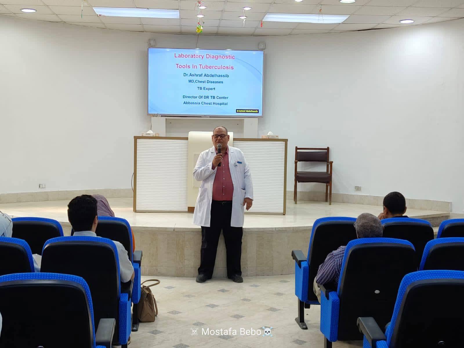 تشغيل المبنى الجديد بمستشفى صدر العباسية