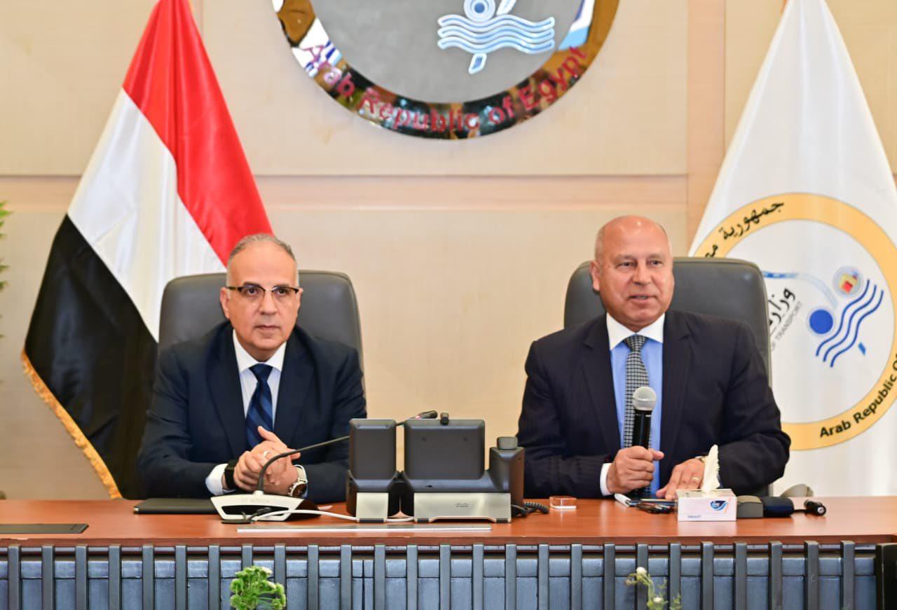 وزيرا الري والنقل يبحثان موقف المشروعات المشتركة وسُبل تسريع تنفيذها