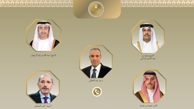 وزير الخارجية المصري يجري اتصالات مكثفة مع وزراء 4 دول لبحث جهود وقف الحرب