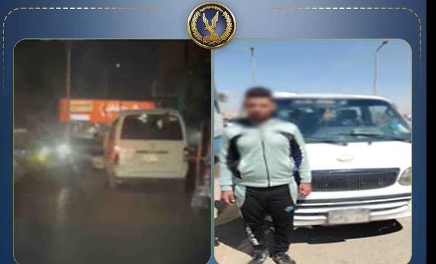 ضبط قائد ميكروباص لقيادته بطريقة استعراضية تعرض حياة المواطنين للخطر