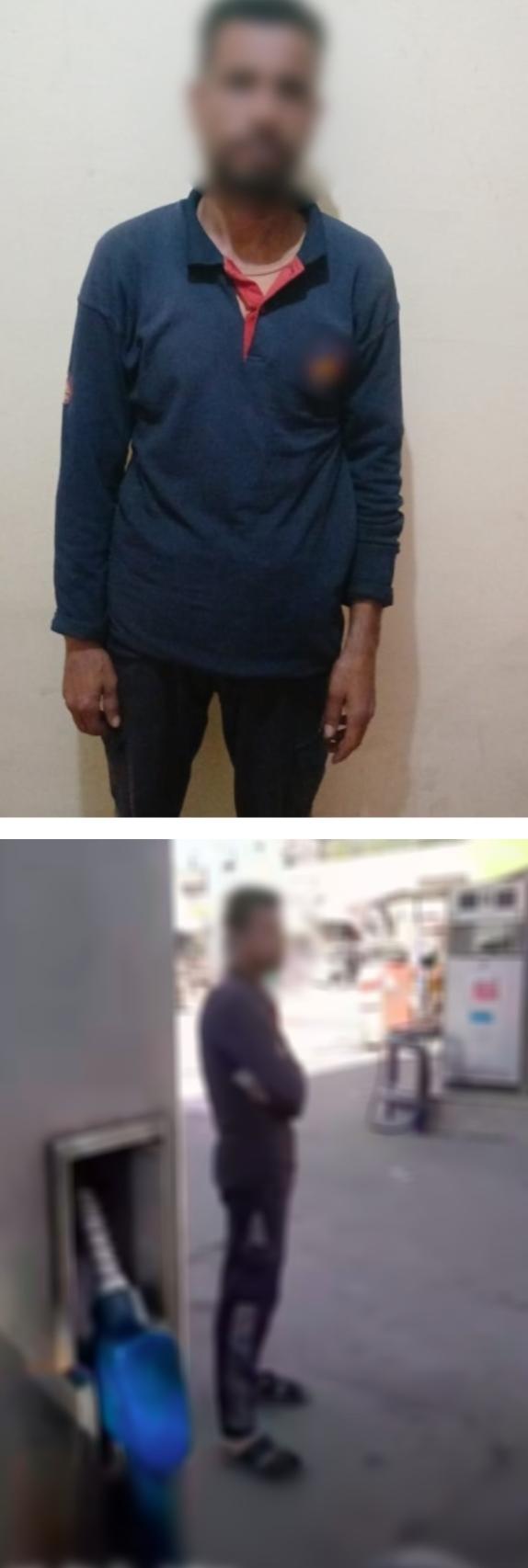 ملابسات فيديو تضرر شخص من عامل بمحطة وقود لطلب أموال دون وجه حق