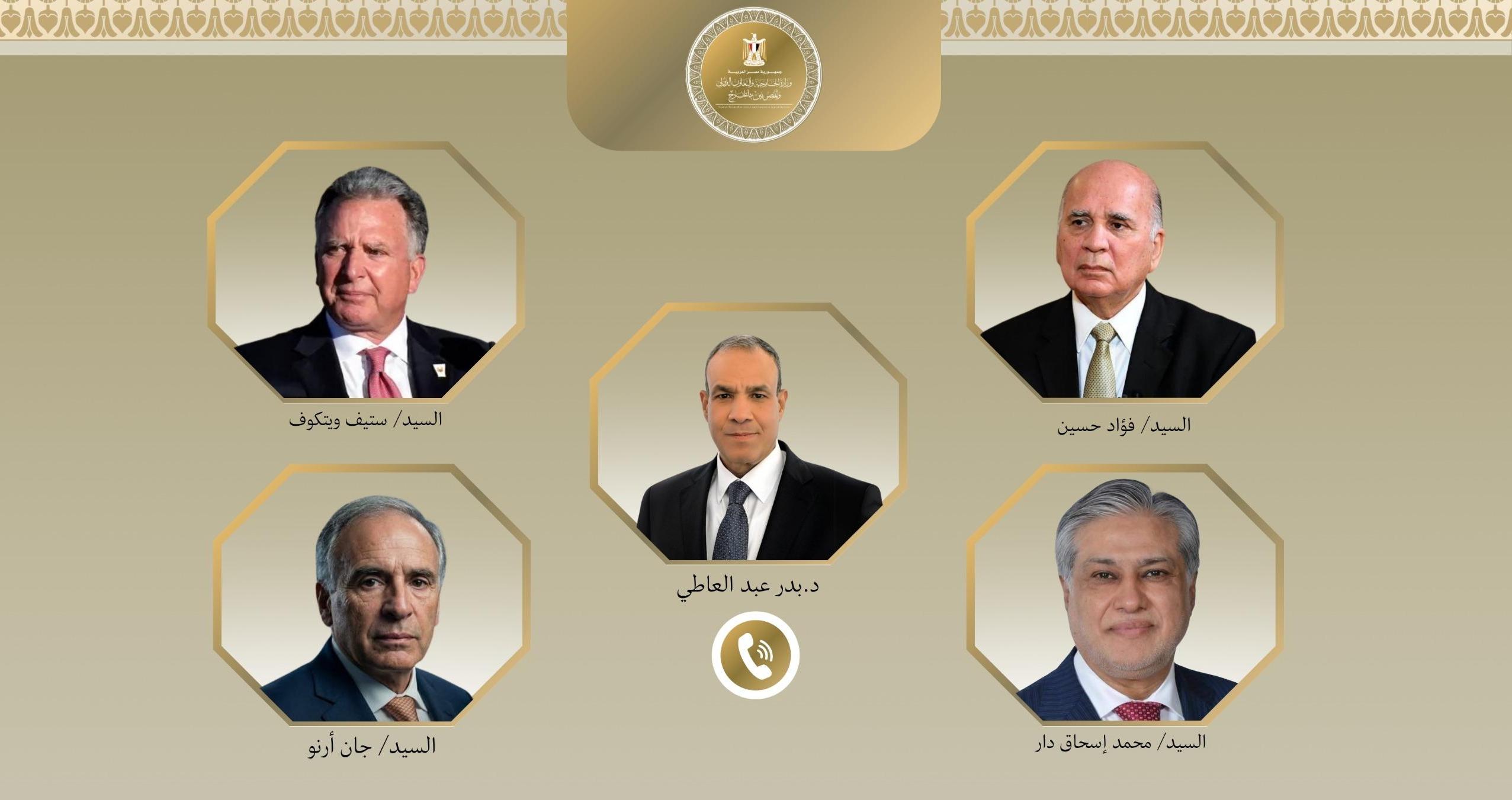 وزير الخارجية يحذر من سيناريو كارثي خلال اتصالات مكثفة لخفض التصعيد