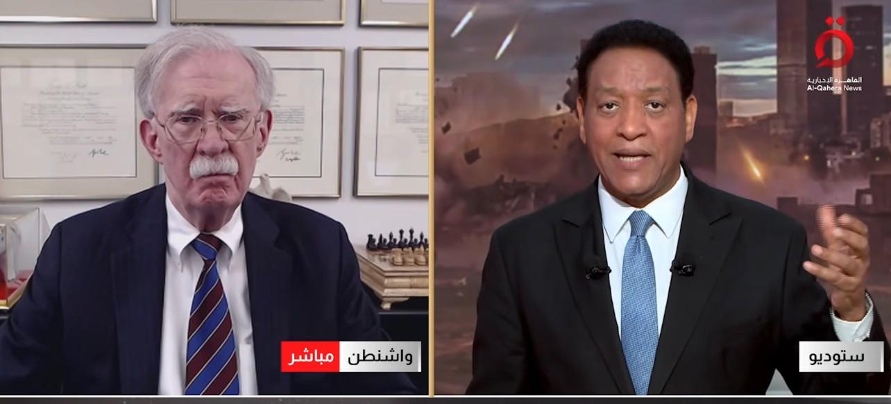 جون بولتون: لا أحد يعرف الهدف الحقيقي لترامب في حرب إيران