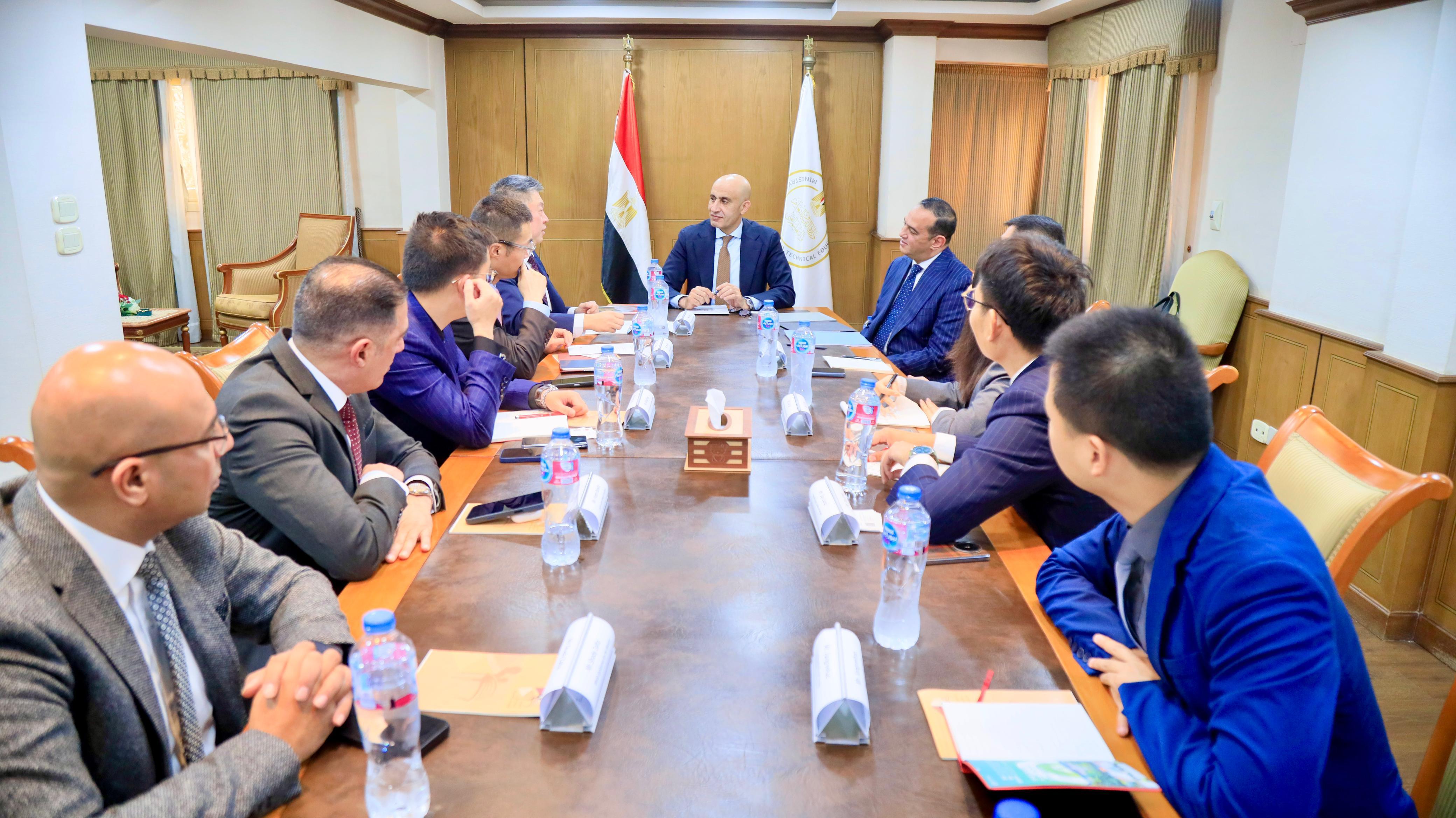 وزير التعليم المصري يؤكد انفتاح مصر على التعاون مع الصين لتبادل الخبرات والمعرفة